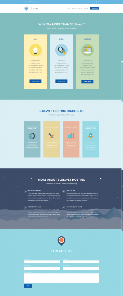 bluewebcloud